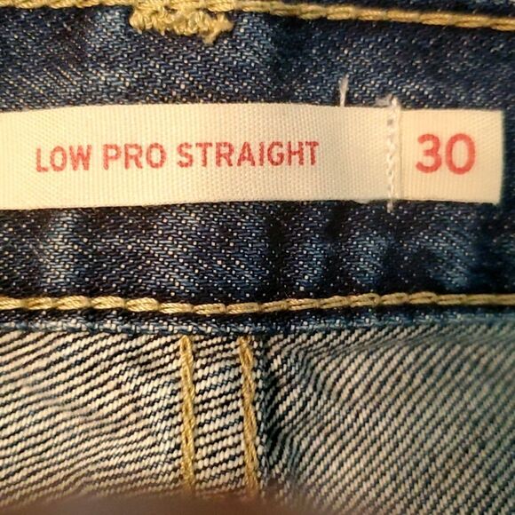 LEVI'S Low Pro Straight Women's Jeans Size‎ 30 - Picture 6 of 8